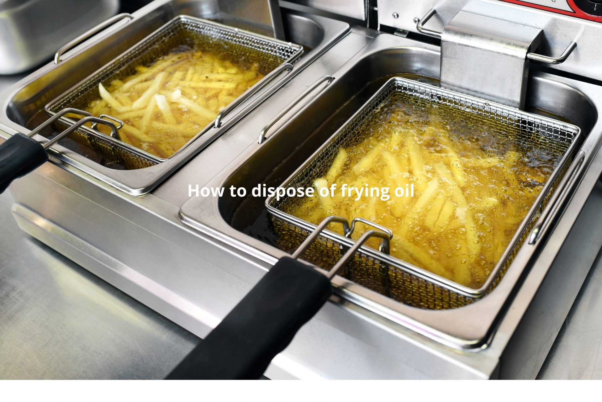 How to Dispose of Cooking Oil Environmentally MyDrom