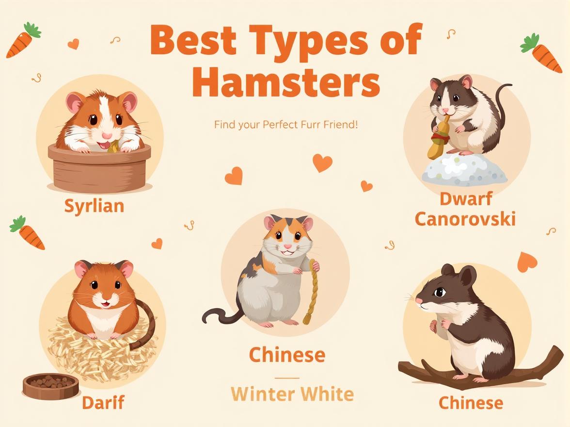 Best Types of Hamsters for Pets: A Complete Guide