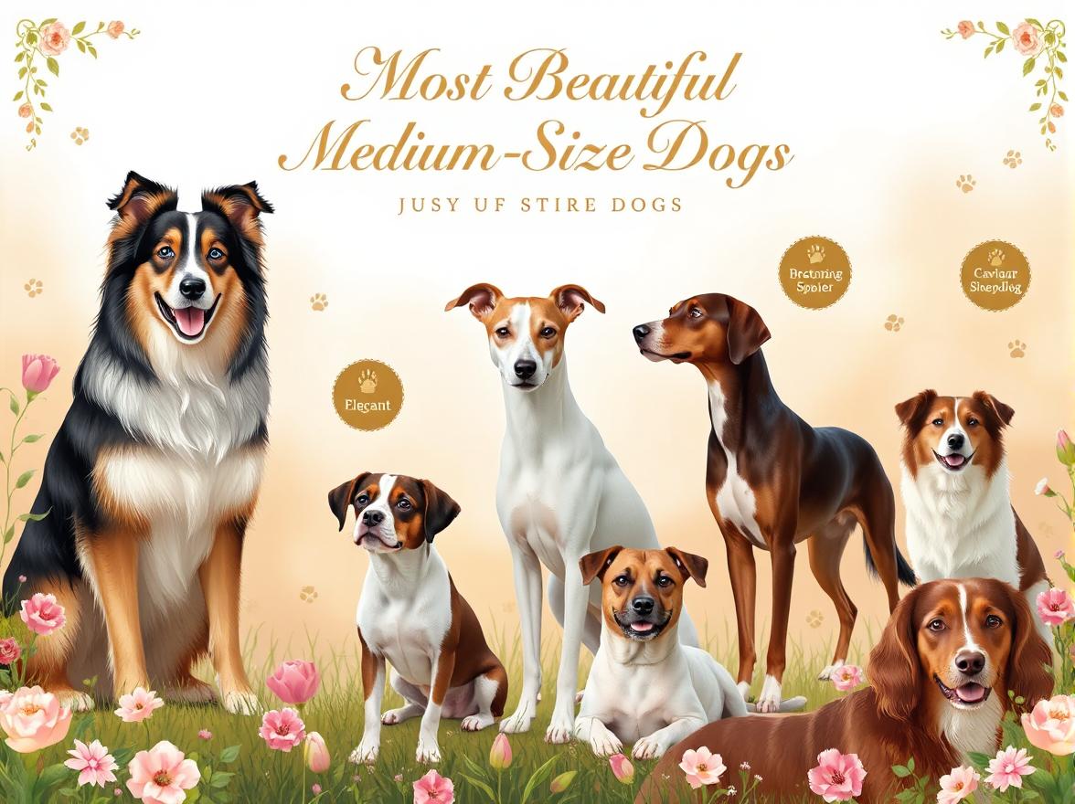 Most Beautiful Medium-Size Dogs: Stunning Breeds to Consider