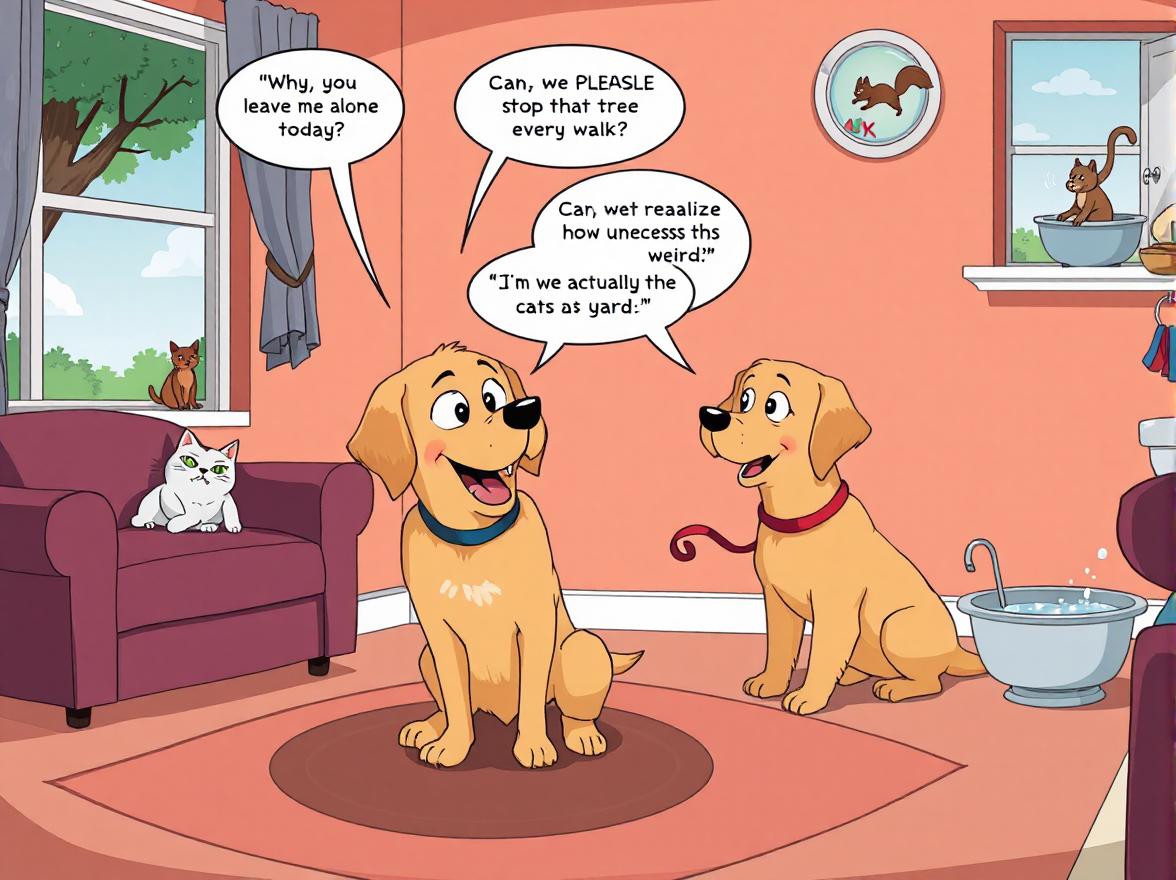 Top 10 Awkward Conversations You May Have With Your Dog If They Could Talk