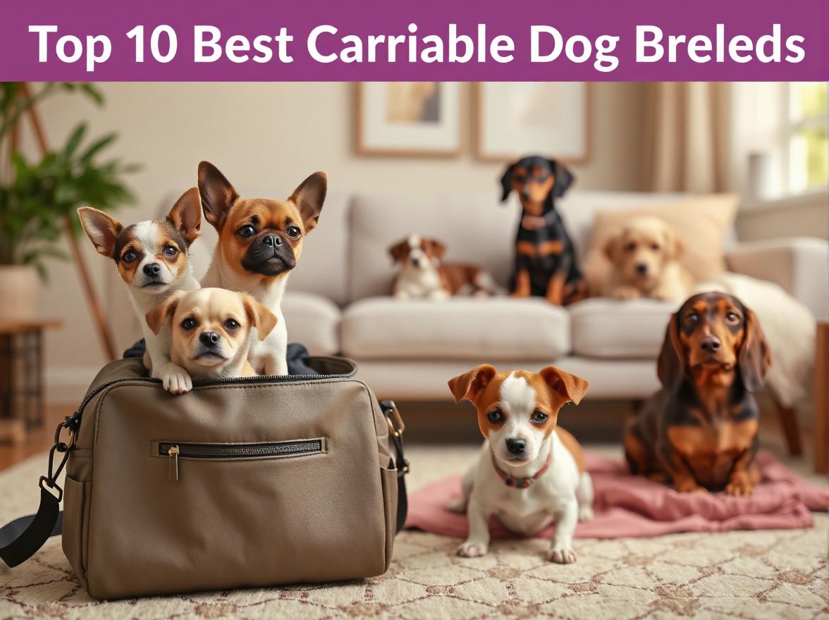 Top 10 Best Carriable Dog Breeds for Your Lifestyle