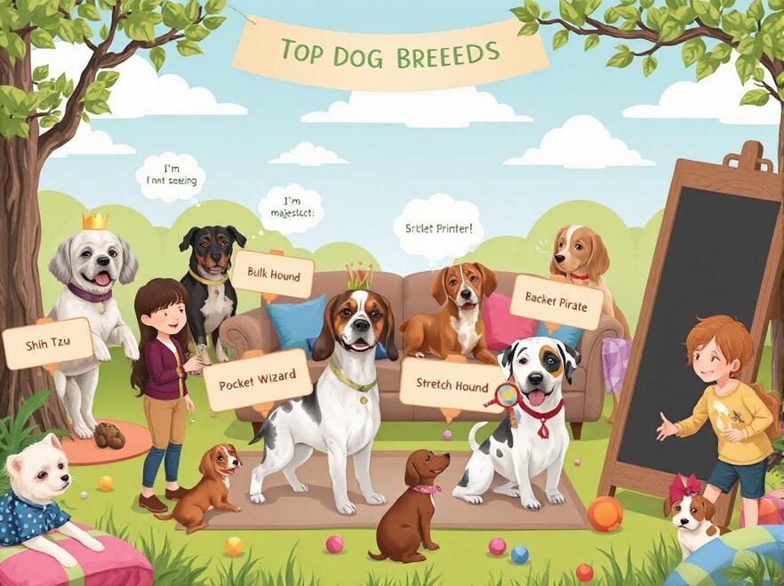 Top 10 Dog Breeds That Need Better Names: A Lighthearted Look