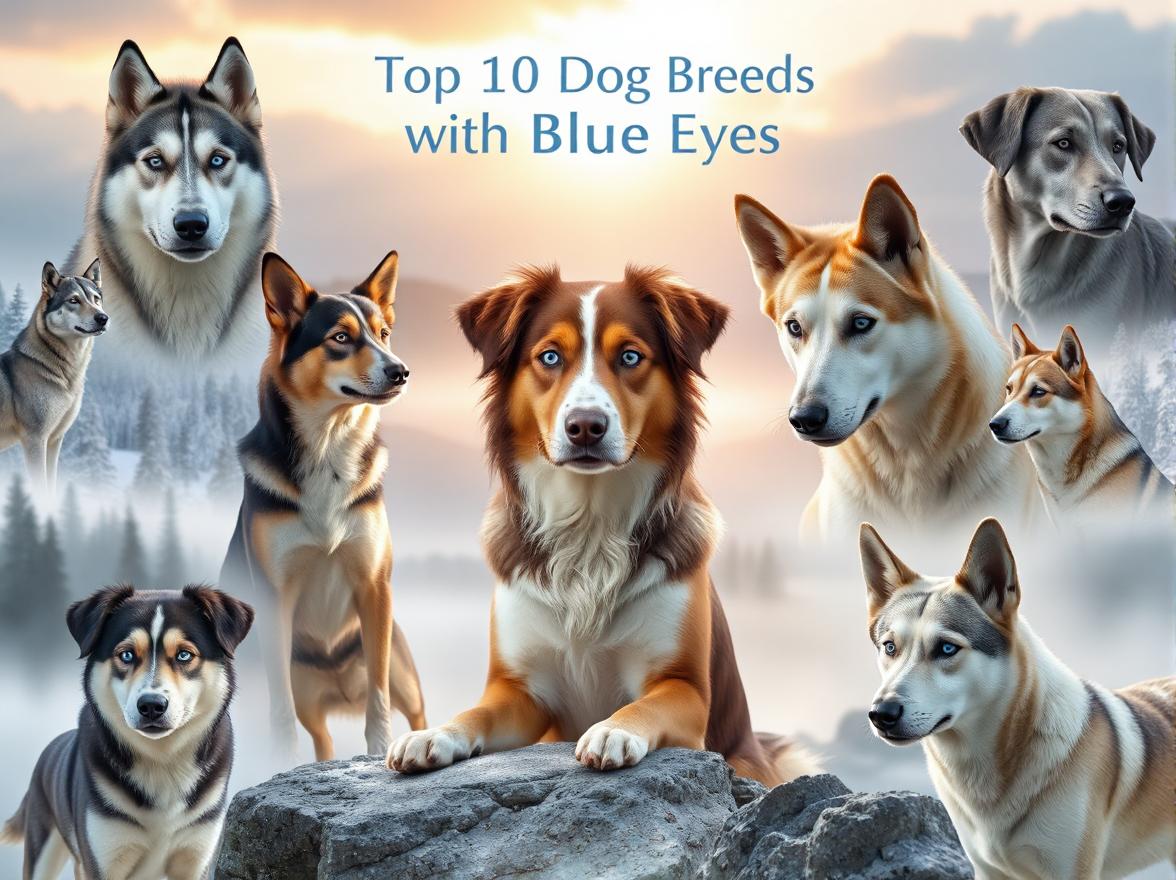 Top 10 Dog Breeds with Blue Eyes: Stunning Canine Companions