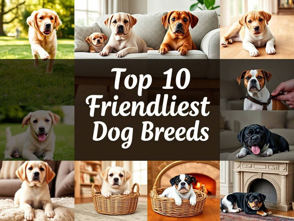 Top 10 Friendliest Dog Breeds for Families and Companionship