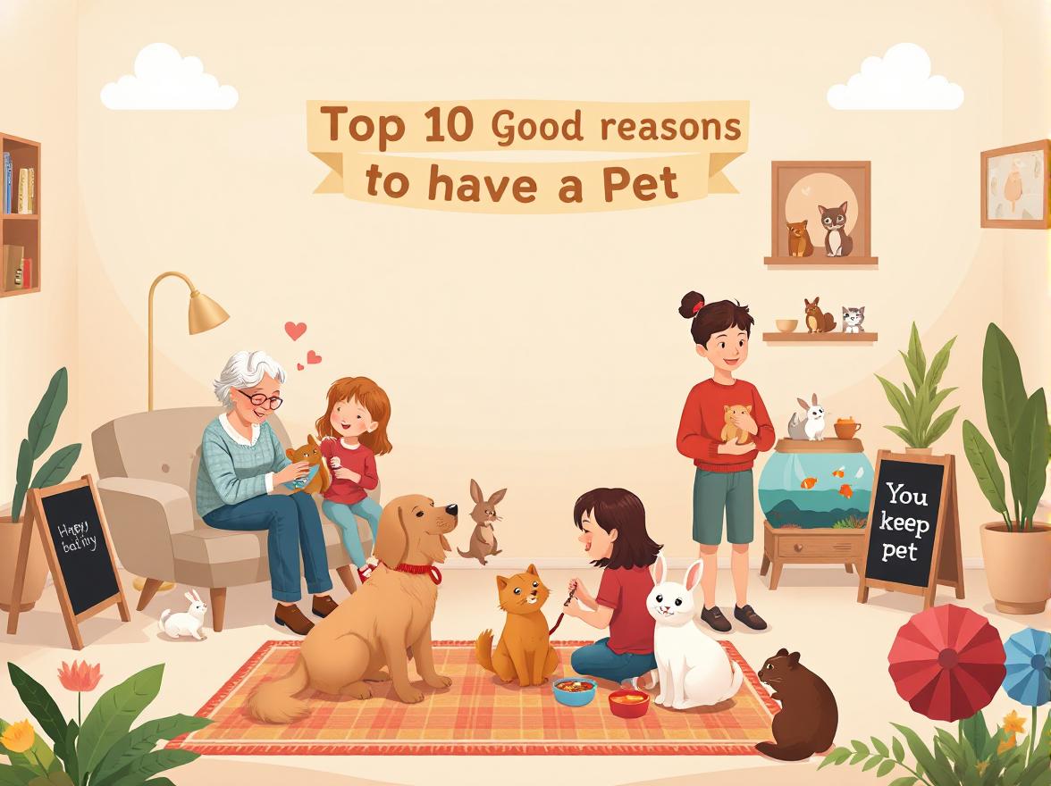 Top 10 Good Reasons to Have a Pet: Why Pets Make Life Better