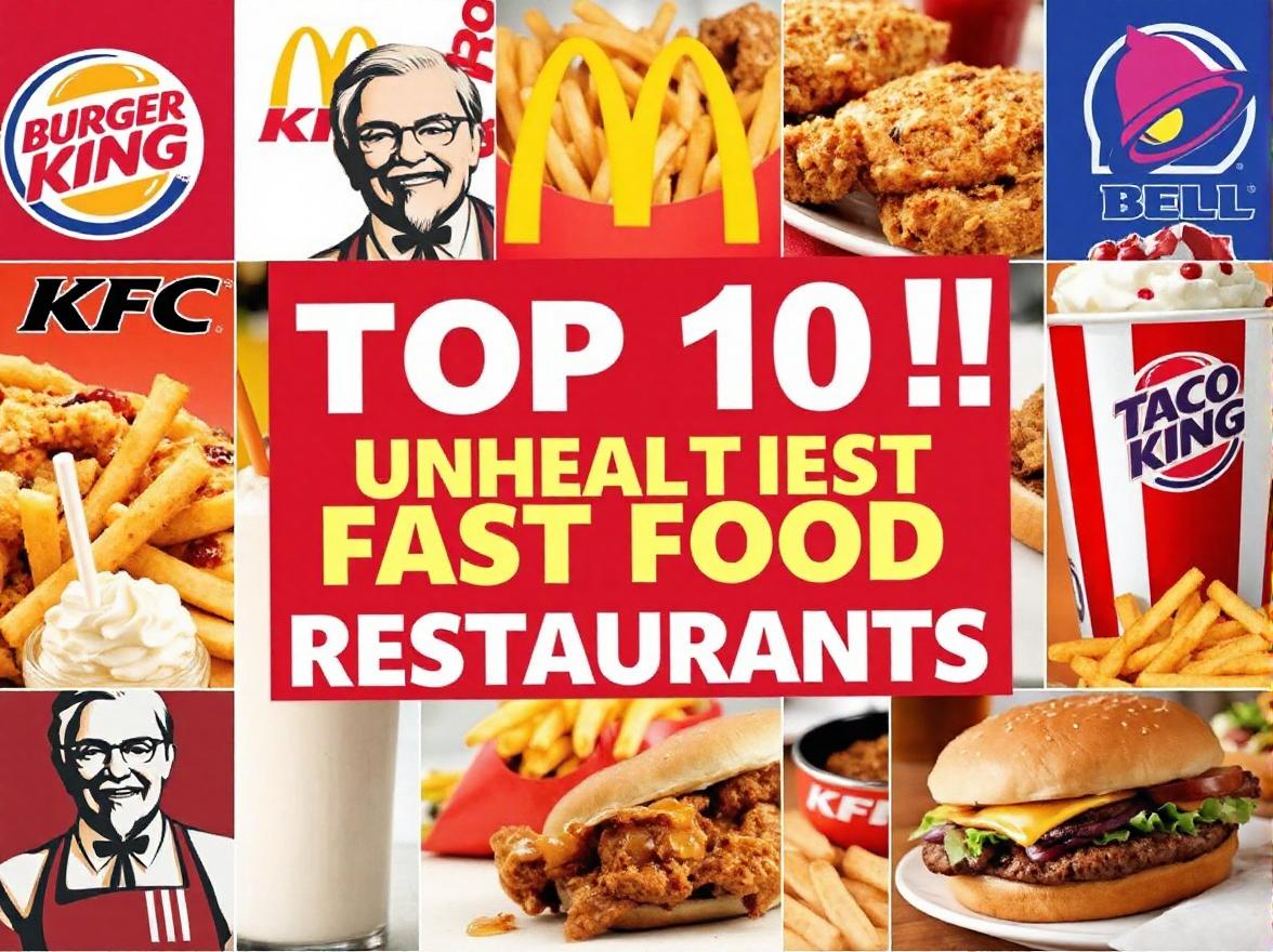 Top 10 Unhealthiest Fast Food Restaurants You Should Avoid