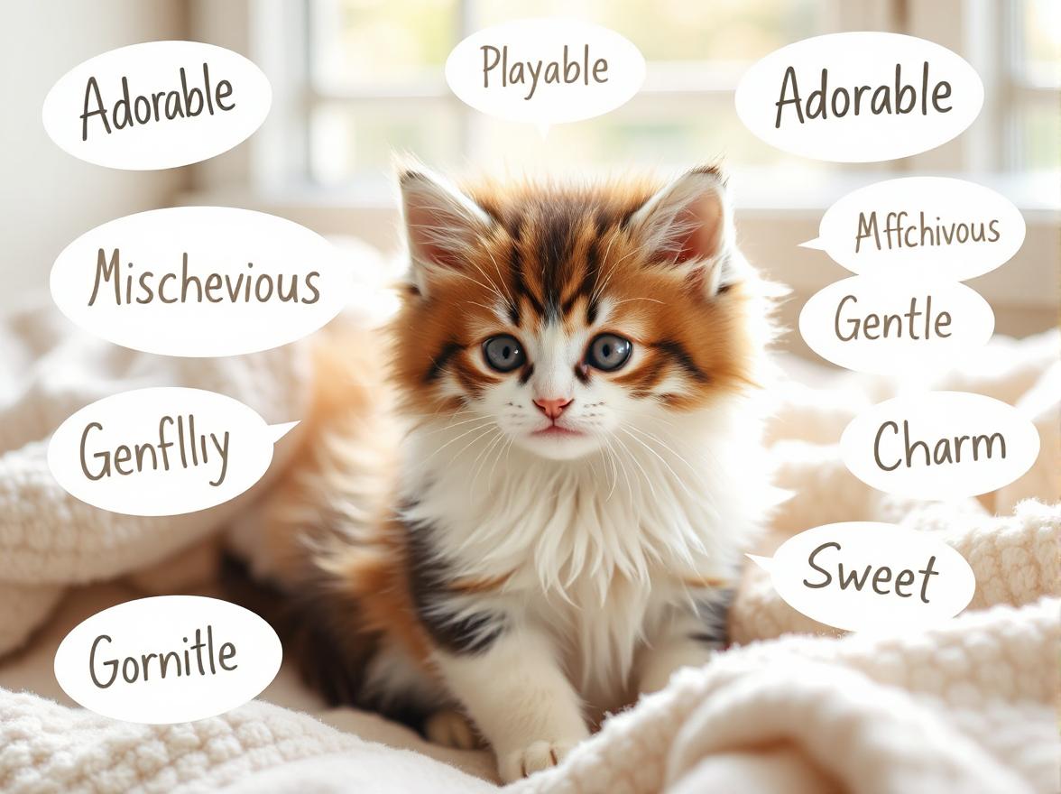 Top 10 Words to Describe a Kitten – Adorable Phrases You’ll Love