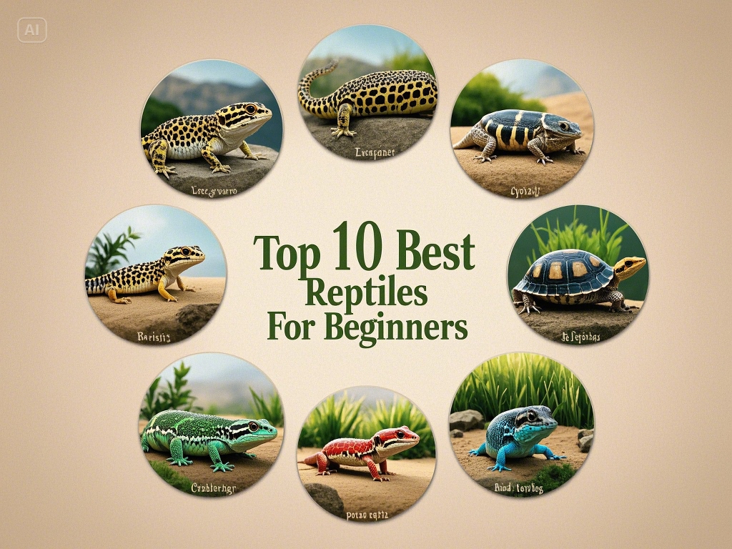Top 10 Best Reptiles for Beginners: Your Ultimate Guide