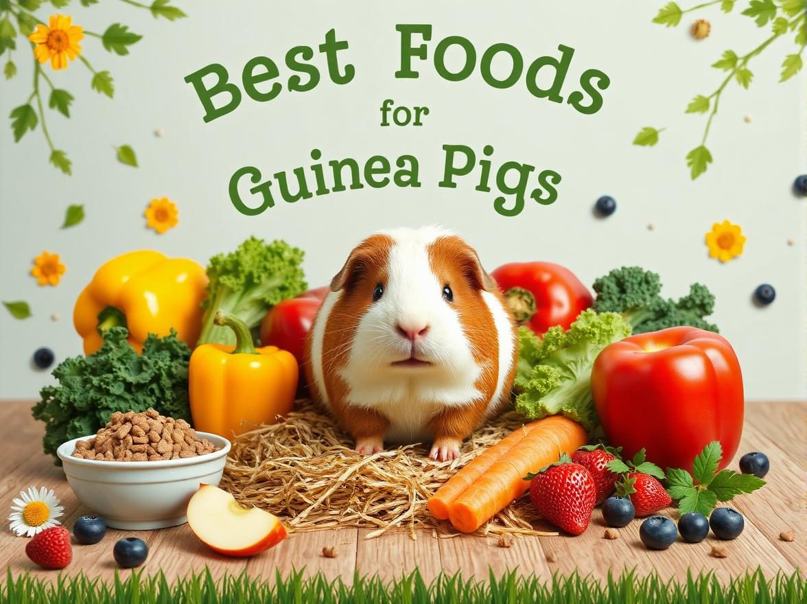 Best Foods for Guinea Pigs: A Complete Guide to Their Diet