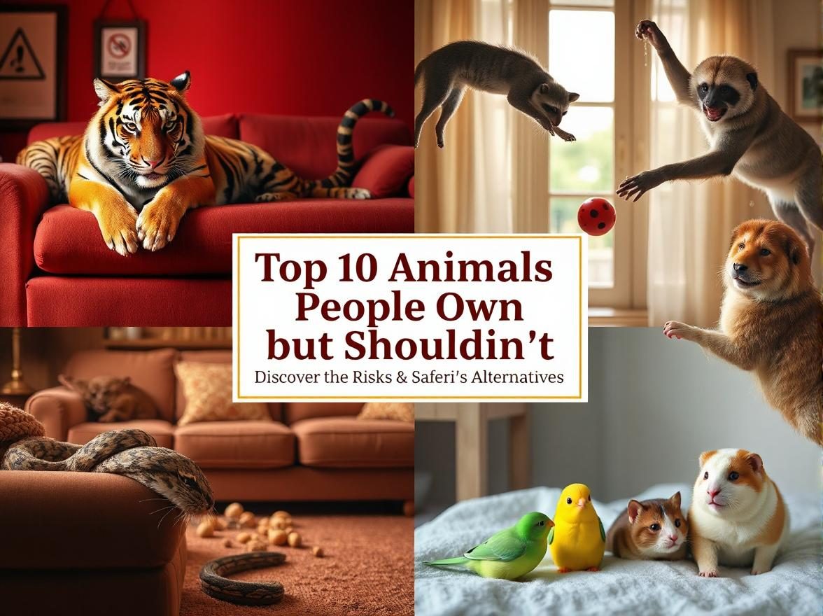 Top 10 Animals People Own but Shouldn't: Risks & Alternatives