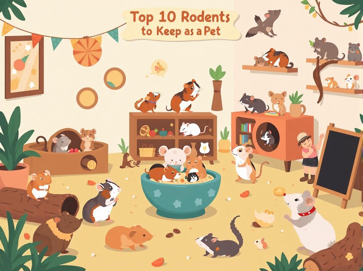 Top 10 Rodents to Keep as a Pet: Perfect Companions for Every Home