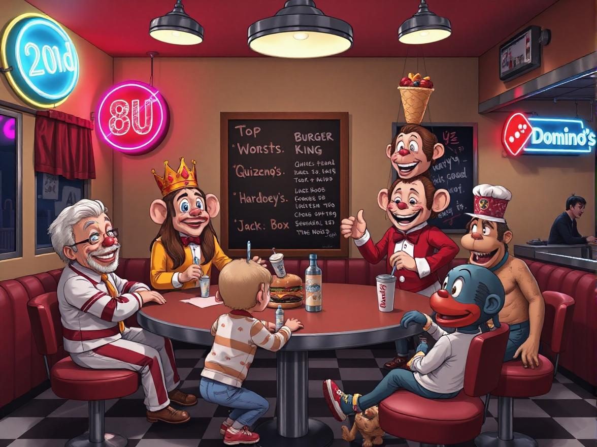 Top 10 Worst Fast Food Mascots: A Closer Look